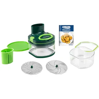 Genius Zerkleinerer »Nicer Dicer Pegasus« Set 12-tlg., inkl. Behälter u. Deckel, grün