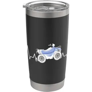 Quad Reiten ATV Quad Biker Quads Rennrad Heartbeat Quad Doppelwandiger Edelstahl-Thermobecher