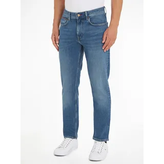 Tommy Hilfiger Straight-Jeans »Denton«, aus Baumwoll-Denim mit Stretch TOMMY HILFIGER boston indigo