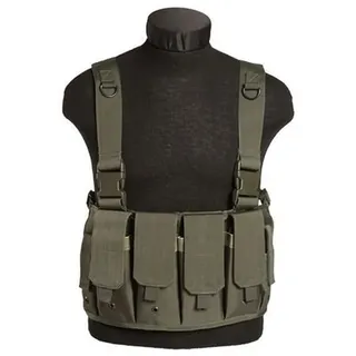 Mil-Tec Magazinträger Chest-13532001 oliv