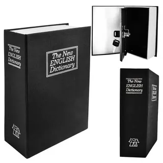 Iso Trade Geldtresor mit 2 Schlüsseln 18 x 11,5 cm Geldsafe Geldsafe Schmucktresor Wertsafe 6148