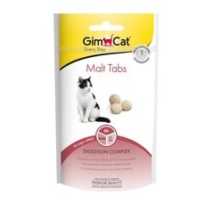 3x40g GimCat Malt Tabs pentru pisici