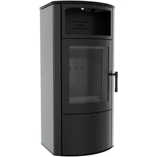 KRATKI KOZA TITAN Kaminofen Holzofen Kamineinsatz 11kW Ø150 – Stahlofen Heizeinsatz Holz freistehend - BImSchV 2, Ökodesign, EEK A - effiziente Wärmespeicherung und saubere Verbrennung