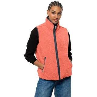 Jack Wolfskin High Curl Vest Weste, Warm amber), L EU