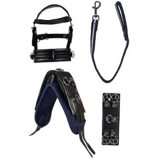 HKM Kinder Cuddle Pony Schwarz, One Size