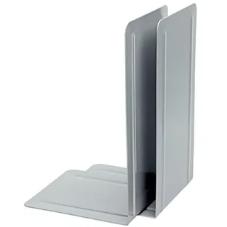 Alco Buchstütze Metall 130x240x140 mm Grau 2 St.