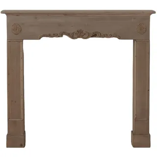 Kaminkonsole Antik Kamin Holzkamin Shabby Chic Dekokamin Landhausstil