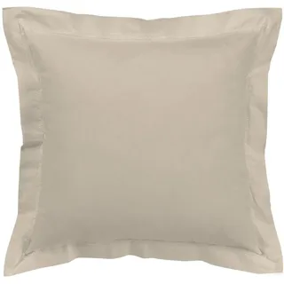 Alexandra House Living Taupe Kissenbezüge 55 x 55 cm, 55 x 5 x 55 cm, 55 x 55 + 5 cm, 2 Stück