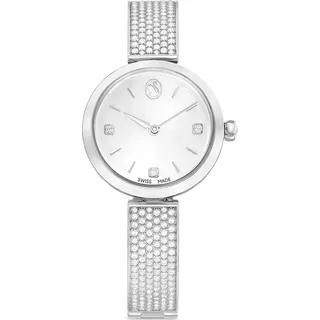 Swarovski Illumina Uhr, Silberfarben, One Size