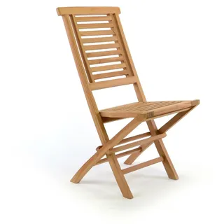 VCM Gartenstuhl 42 x 43 x 98 cm braun klappbar