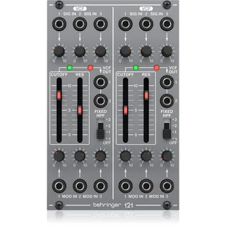 Behringer 121 DUAL VCF Legendäres analoges Dual-VCF-Modul für Eurorack