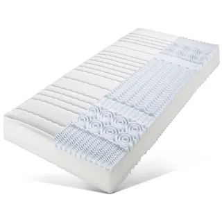 Taschenfederkernmatratze FAN "ProVita Relax 1.000 T, Matratze in 90x200 cm, 140x200 cm" Gr. 3, weiß, B:160cm H:30cm L:200cm, Bezug: 100% Polyester, Matratzen, Taschenfederkernmatratze, Matratze in Luxus-Höhe & 1034 Federn bei 100x200 cm