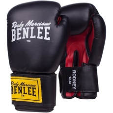 Bild von BENLEE Boxhandschuhe aus Artificial Leather Rodney Black/Red 06 oz