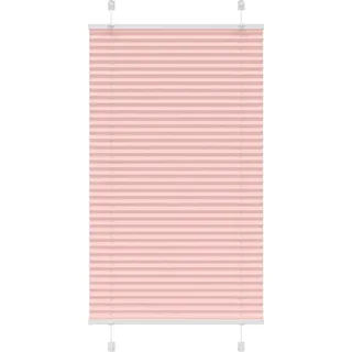 Plissee Rosa 75x100 cm Stoffbreite 74,4 cm Polyester - Rosa