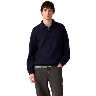 Levi ́s ® Boulder Halbzippullover - Navy / Heather - L