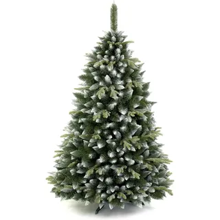 AmeliaHome Künstlicher Weihnachtsbaum 280 cm Tannenbaum Christbaum Kiefer PVC Weihnachtsdeko Diana