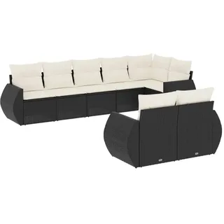 VidaXL 3221615, Cremefarben, Rattan, Stahl, 110 kg, Erwachsene & Kinder, 710 mm, 620 mm - Creme