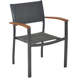 Merxx Paxos Stapelsessel 52 x 110 x 61 cm grau