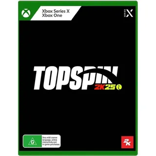 2K Games TopSpin 2K25