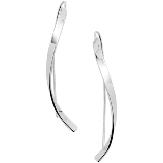 Skagen Ohrringe Kariana Edelstahl silber 50mm