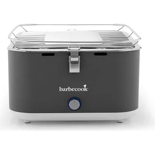 Barbecook Carlo Holzkohle-Tischgrill Urban Grey 44x33x21cm - Schwarz