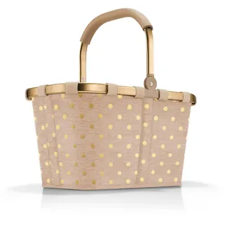 carrybag frame metallic dots coffee