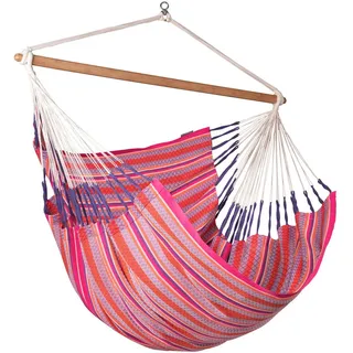 La Siesta Hängesessel Kingsize Hammock Chair Lila/Orange/Pink