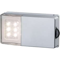 Bild von SnapLED mit Gleitrolle LED LED fest eingebaut 0.33W Warmweiß Silber