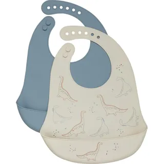 Celavi Silicon Bib (2-pack) amber brown (419) ONESIZE