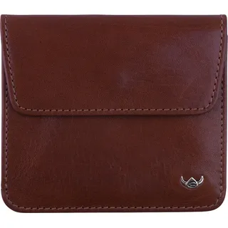 Golden Head Leder Geldbörse Colorado RFID Billfold Coin Wallet With Front Snap Closure Tobacco braun - Braun