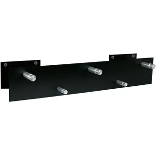 SZ METALL Wandgarderobe Szagato Design 13 50 x 9 cm Schwarz