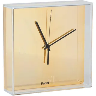 Kartell Tic Tac, Wanduhr, Gold