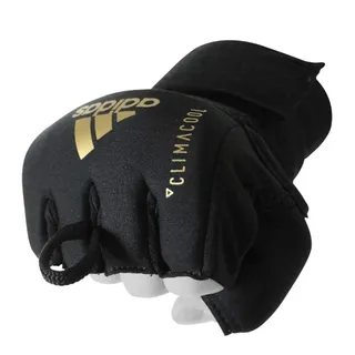 adidas Quick Wrap Speed Handschuhe Unisex, Black/Gold, L/XL