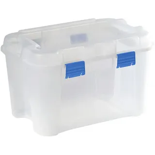 Curver Aufbewahrungsbox Totem 60 L 1-tlg. transparent, blau