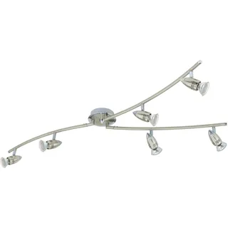EGLO Magnum LED 6 flammig nickel-matt/chrom