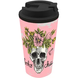 Gedalabels Coffee to go Becher 0,4 l Rosa