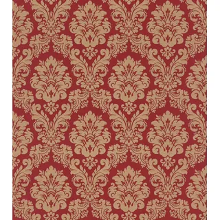 Rasch Textil Rasch Tapeten Vliestapete (Classic-Chic) Rot braune 10,05 m x 0,53 m Trianon XIII 570540