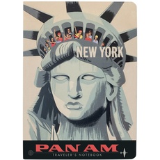 The Unemployed Philosophers Guild Pan Am Passport to New York Mini-Notizbuch