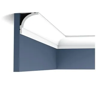 Orac Eckleiste Orac Decor CB525N Weiß 2 St. 200 x 6,0 x 6,5 cm