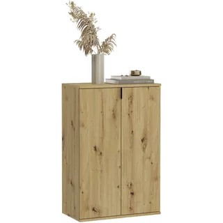 Home Affaire Trondheim 61 x 99 x 34 cm braun / nox oak nachbildung