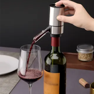 Elektrischer Weinspender, Elektrischer Weinbelüfter, Automatischer Weinspenderpumpe, Elektrischer Dekanterspender für Heimbar-Party