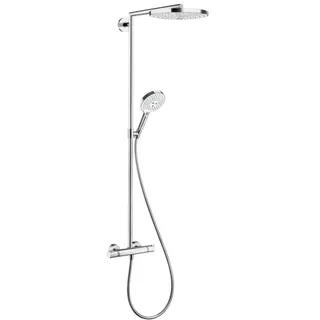 Hansgrohe Raindance Select S 240 2-jet Showerpipe Chrom/Weiß 27129400