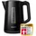 Wasserkocher 1,7 l Schwarz
