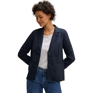 STREET ONE Damen A211996 Twill Blazer, deep Blue, 38