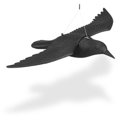 Bild Taubenschreck Krähe, Dekofigur als Vogelscheuche, 1 Stück