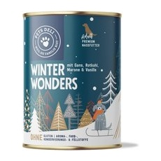 "Limited" Nassfutter Winter Wonders mit Gans für Hunde - 400g / 6x400g