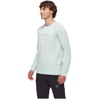 Mammut Selun Fl Logo Langarm-t-shirt - Silver Sage - M