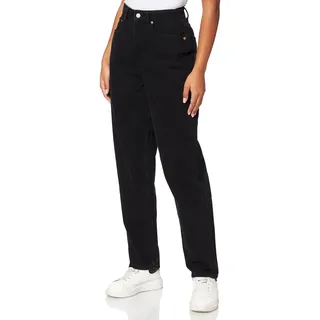 JJXX Damen Jjxx Jxlisbon Mom Hw Nr4004 Noos, Black Denim, 27W / 30L