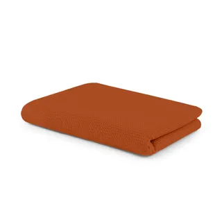 Setex Waffelpiqué Kuscheldecke, Vielseitige Decke aus 100% Baumwolle, Geeignet als Tagesdecke, Sommerdecke, Outdoordecke und mehr, 150 x 200 cm, Cognac
