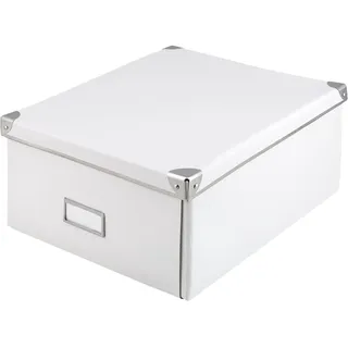 IDENA Aufbewahrungsbox 36 x 28,2 x 17 cm 1-tlg. weiß